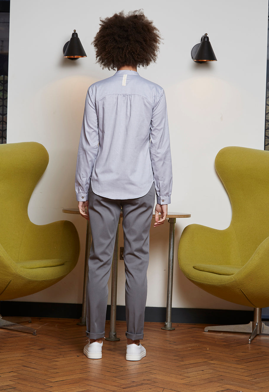 Female Grandad Collared Shirt (No Pockets)