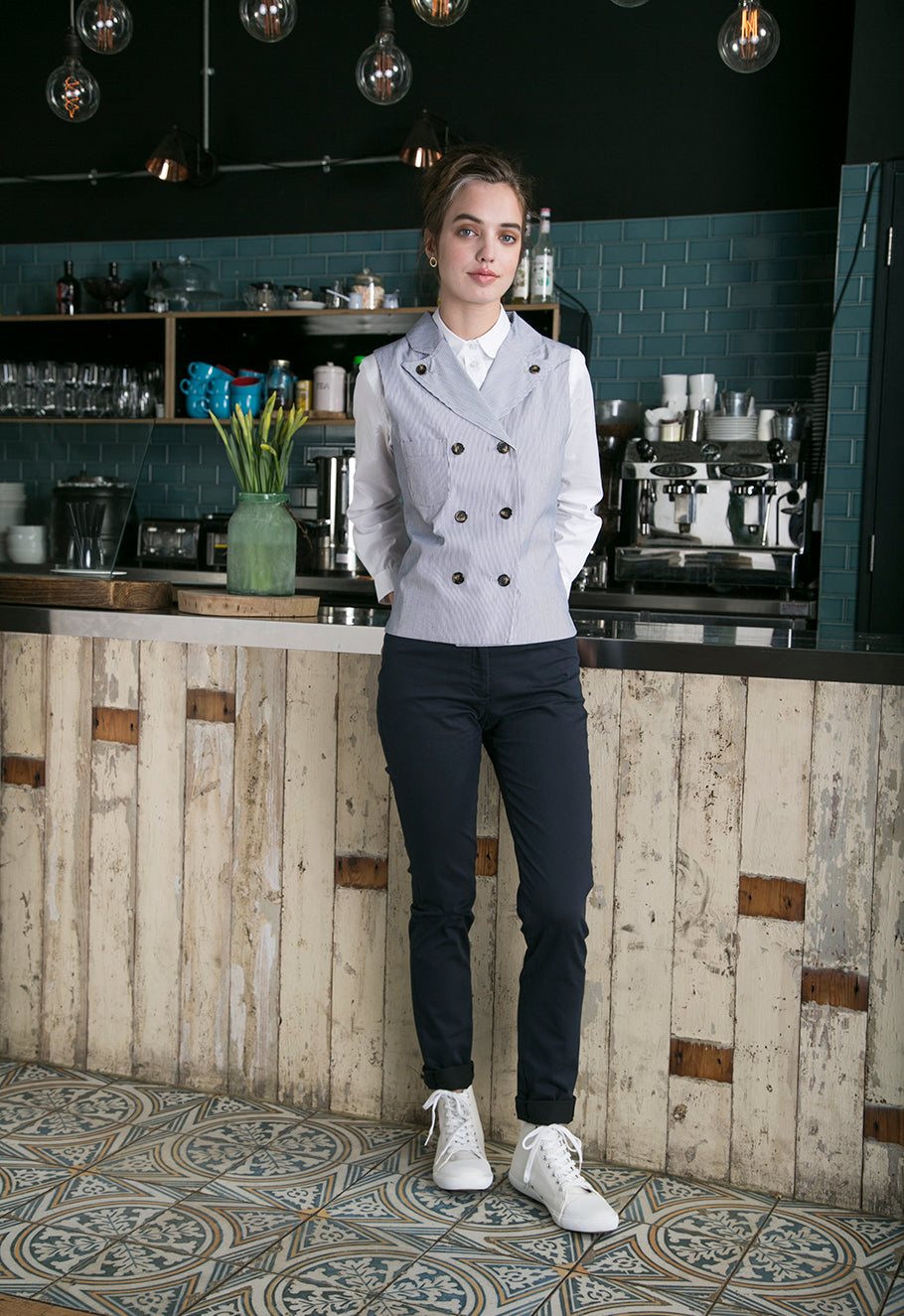 Female Double Breasted Waistcoat