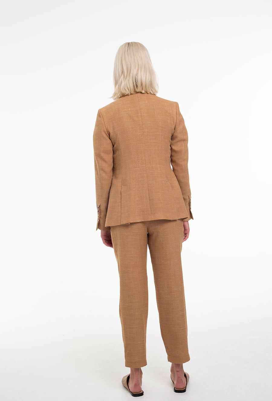 Double Breasted Soft Tailored Jacket – Patch Pocket