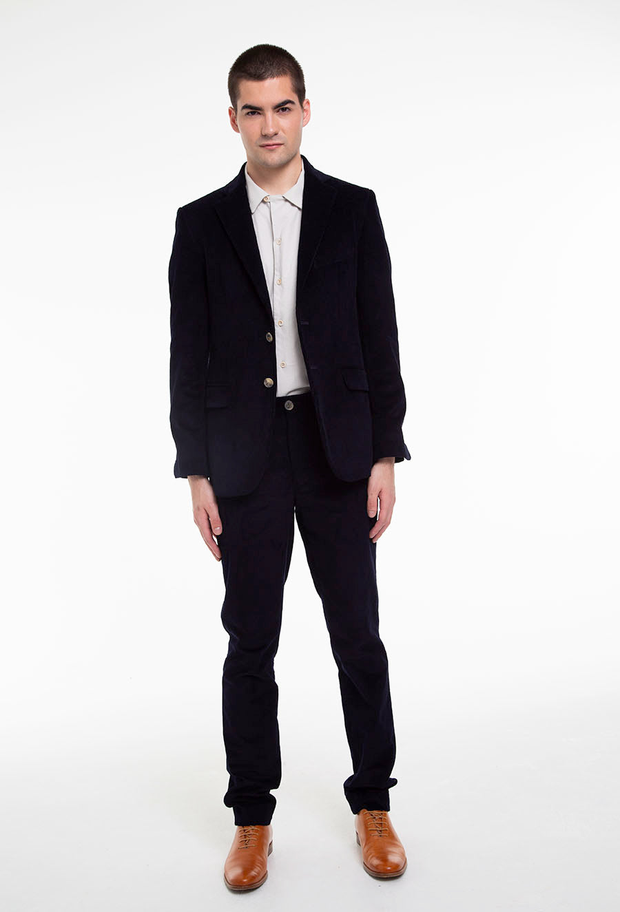 Single Breasted Sort Tailored Jacket – Flap Pocket