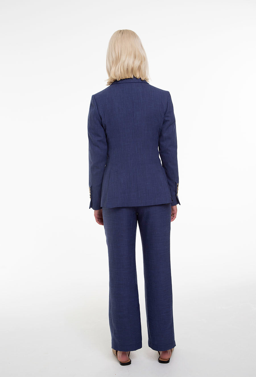 Double Breasted Soft Tailored Jacket – Flap Pocket