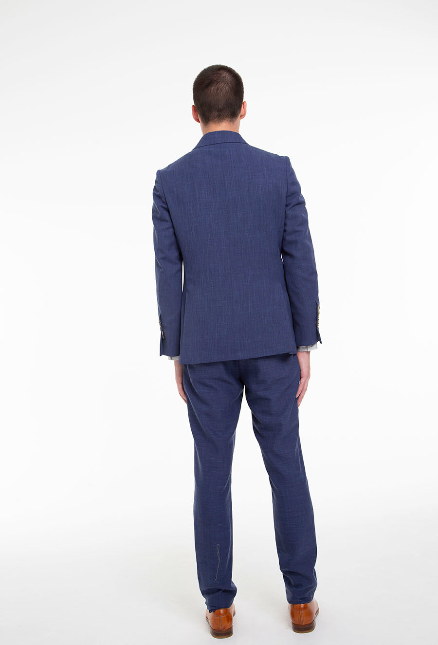 Double Breasted Soft Tailored Jacket – Flap Pocket