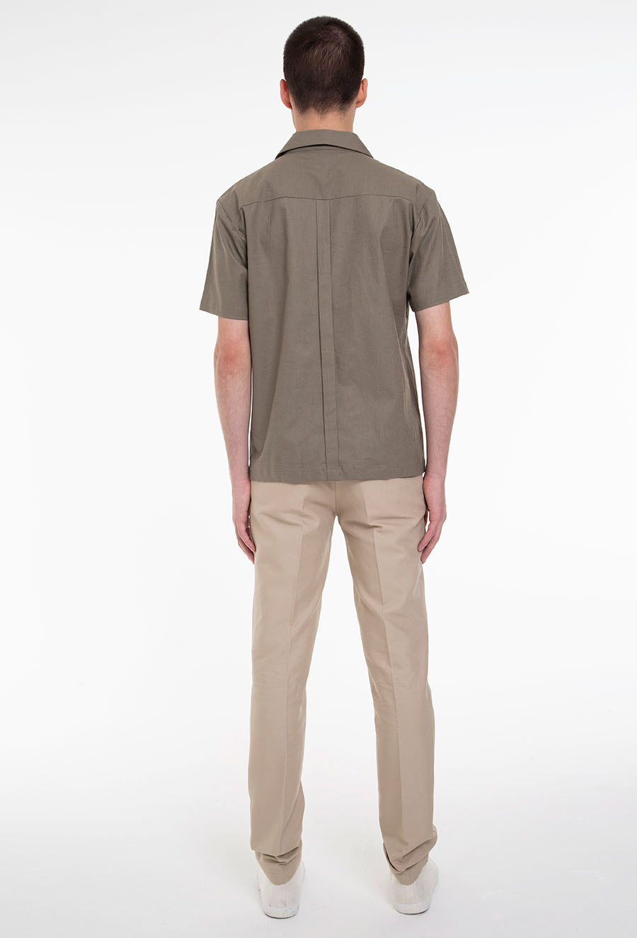 Relaxed Flexi-Neck Short Sleeve Shirt