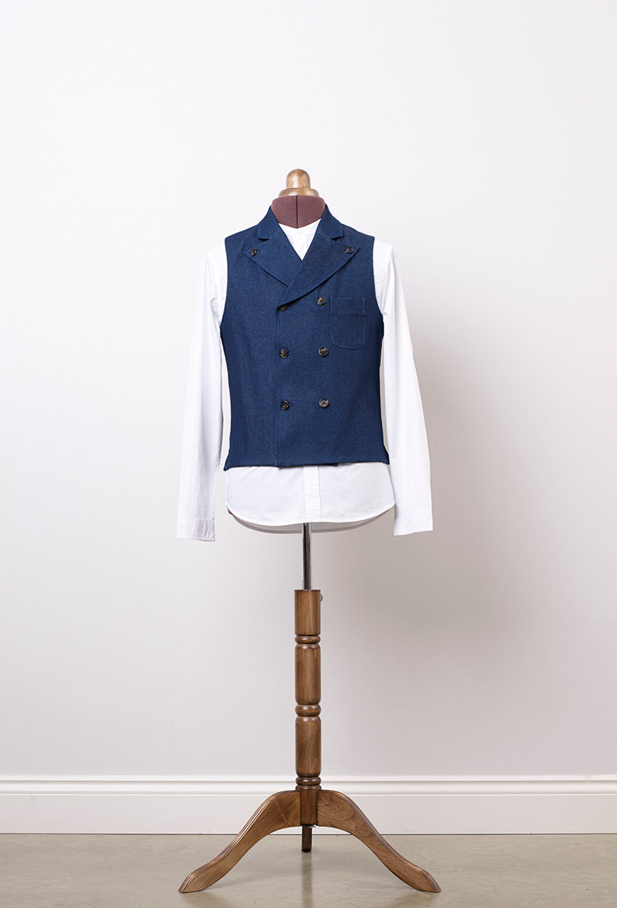 Male Double Breasted Waistcoat