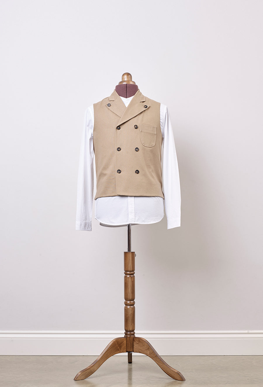 Male Double Breasted Waistcoat