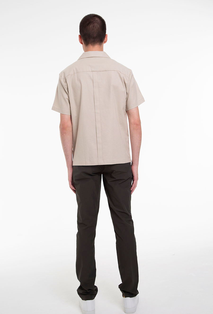 Relaxed Flexi-Neck Short Sleeve Shirt