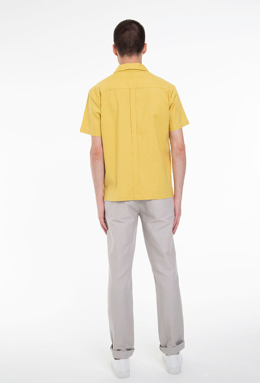 Relaxed Flexi-Neck Short Sleeve Shirt